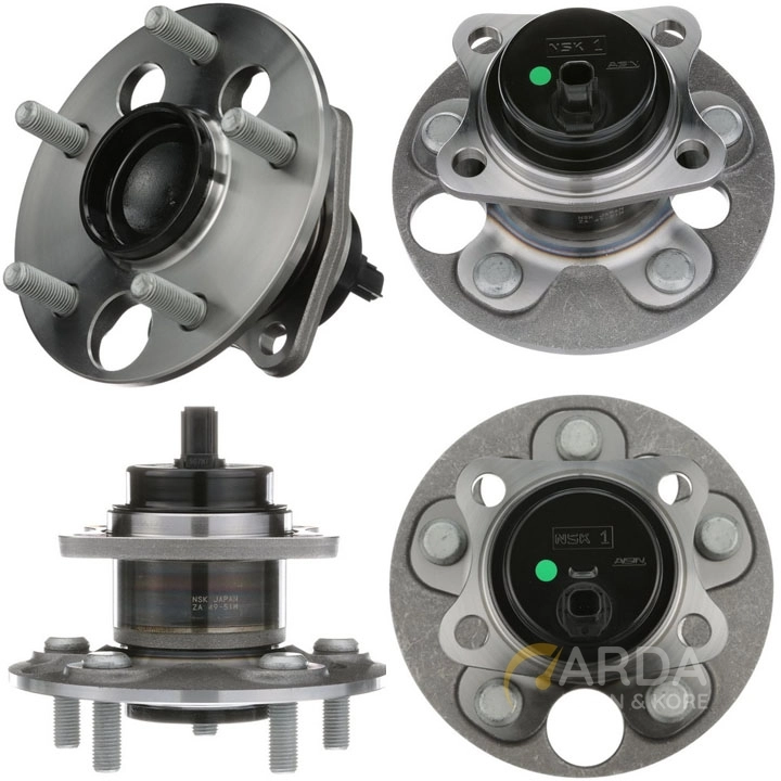 TOYOTA COROLLA AURİS VERSO ARKA TEKER PORYA 2007-2018 5 BİJON