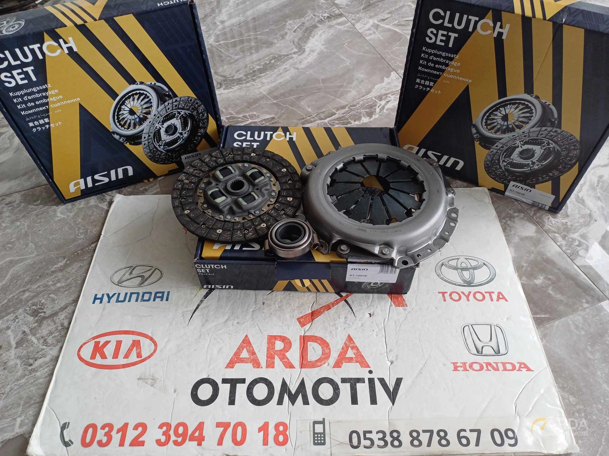 TOYOTA COROLLA DEBRİYAJ SETİ 1988-2006 1.3 .14